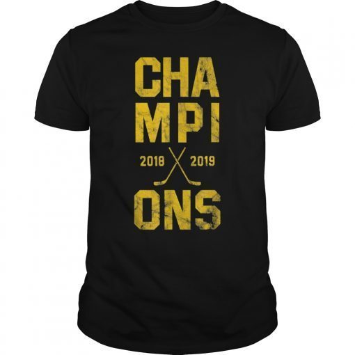 St Louis Gloria Blues Champions 2019 T-Shirt