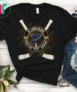 Stanley St Louis Cup Blues Champions 2019 T-Shirt