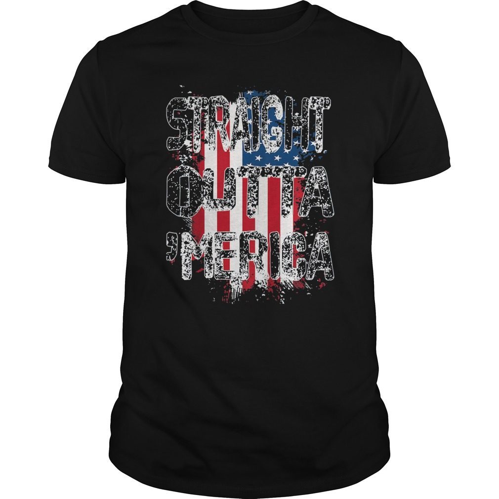 straight outta merica shirt