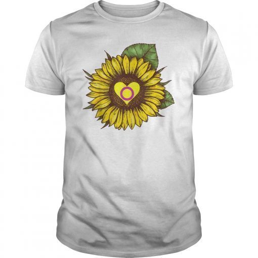 Sunflower And Heart Intersex Shirt