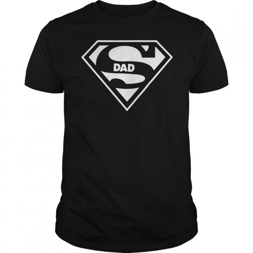 Super Dad T-Shirt Funny Gift for Caring Sweet Father's Day