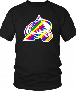 THE AVS PRIDE SHIRT COLORADO AVALANCHE - LGBT