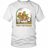 TWO FROG RIDDING - FUCK THE POLICE TEE SHIRT
