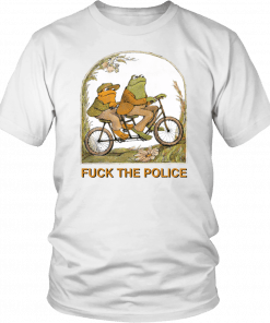 TWO FROG RIDDING - FUCK THE POLICE TEE SHIRT