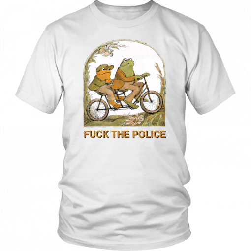 TWO FROG RIDDING - FUCK THE POLICE TEE SHIRT