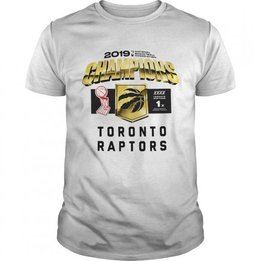 Toronto Raptors 2019 Champions shirt
