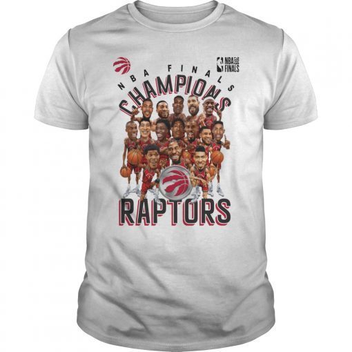 Toronto Raptors Champions 2019 NBA Finals T-Shirt