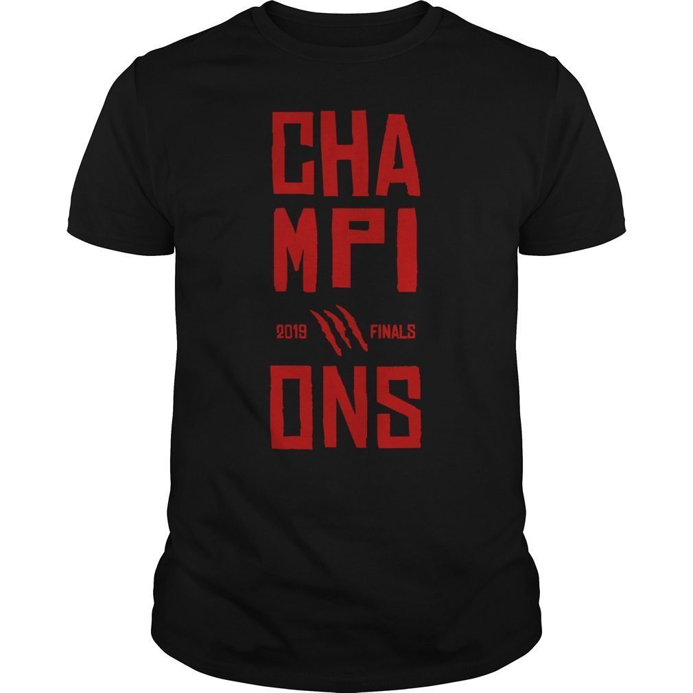 Toronto Raptors NBA Finals Champions Finals 2019 T-Shirt