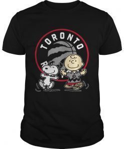 Toronto Raptors Snoopy and Chris Brown T-Shirt