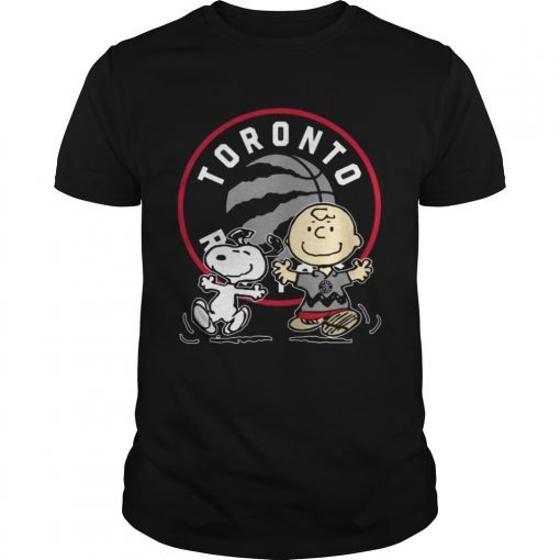 Toronto Raptors Snoopy and Chris Brown T-Shirt