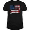 USA Red White Blue American Flag Mechanic US Mechanic Gift T-Shirts