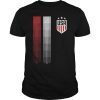 USA T-shirt, Cool USA Soccer T-shirt Womens Mens