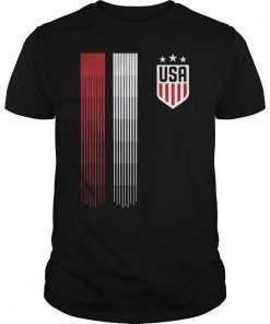 USA T-shirt, Cool USA Soccer T-shirt Womens Mens