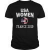 USA United States Women 2019 T Shirt Soccer Football Flag