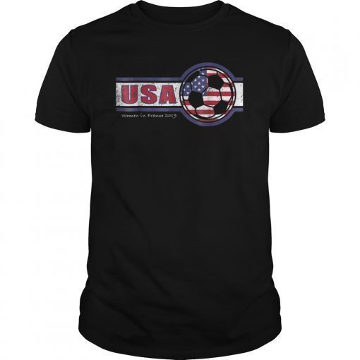 USA United States Women 2019 T Shirt Soccer US Futbol