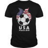 USA Womens Soccer Kit France 2019 American Fans Jersey