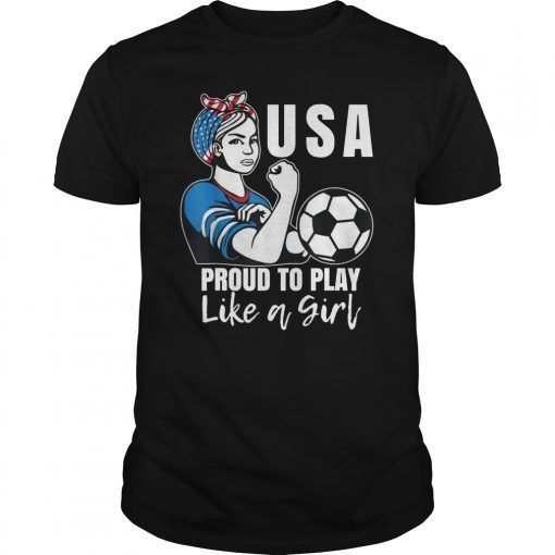 USA Womens Soccer Kit France 2019 Girls Football Fans Jersey Shirt