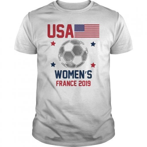 USA womens soccer 2019 france Tshirt