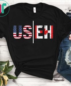 USEH US EH USA Flag Pride Canadian Canada T-Shirt