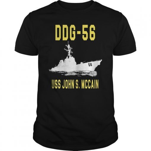 USS John S. McCain Shirt, The Big Bad John of the Sea Unisex T-Shirt