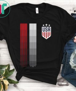 USA T-shirt Cool USA Soccer T-shirt Womens Mens Kids