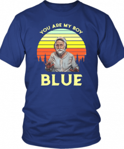 VINTAGE JOSEPH BLUE PULASKI YOU ARE MY BOY BLUE OLD SCHOOL SHIRT