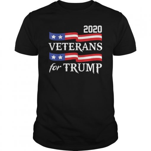 Veterans For Trump 2020 T-Shirt