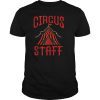 Vintage Circus Themed Birthday Party T Shirt Circus Staff T-Shirt
