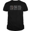 Vintage Guitar Chord Mean Dad Funny Music Father Day T-shirt T-Shirt