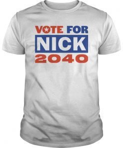 Vote For Nick 2040 T-Shirt