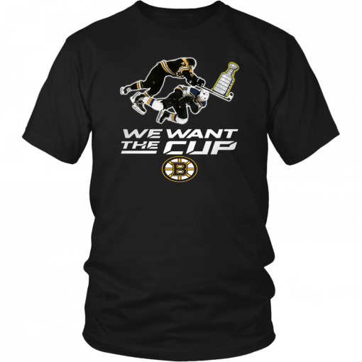 WE WANT THE CUP SHIRT TOREY KRUG - BOSTON BRUINS 2019 STANLEY CUP FINAL T-SHIRT