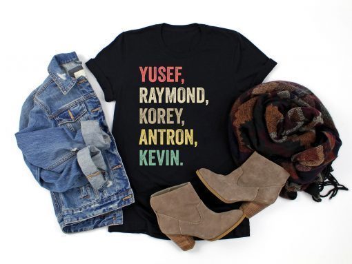 When They See Us Shirt, Yusef Raymond Korey Antron & Kevin Tshirt - Netflix T-shirt