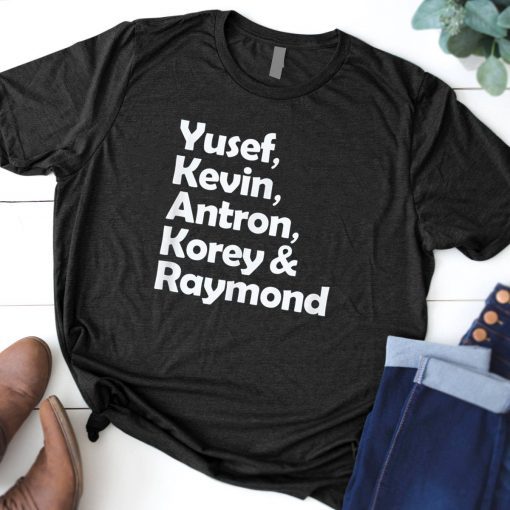 When They See Us Yusef Raymond Korey Antron & Kevin Netflix 2019 T-shirt Classic Tee Shirt