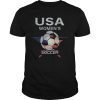 Women Soccer USA Team France 2019 World Tournament Shirt