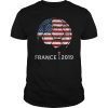 Women Soccer United States Team T-Shirt France 2019 World