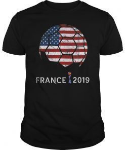 Women Soccer United States Team Shirt France 2019 World