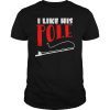 Women's I Like His Pole T-Shirt Funny Fishing Couples Gifts T-Shirt