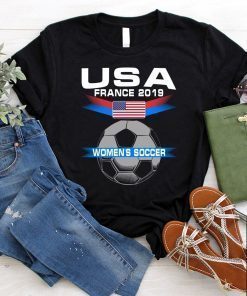 Womens USA Women's Soccer 2019 World Championship T-Shirt