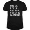 Yusef, Kevin, Antron, Korey, Raymond Shirt, Justice Tee