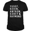 Yusef, Kevin, Antron, Korey, Raymond T-Shirt