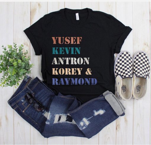 Yusef Raymond Korey Antron & Kevin Central Park 5 Shirt Movie 2019 T-shirt