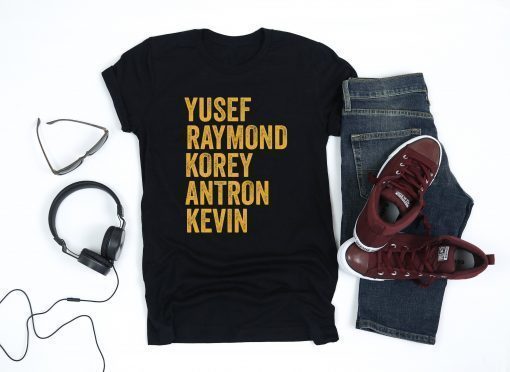 Yusef Raymond Korey Antron & Kevin Netflix When They See Us Shirt