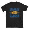 stanley meet gloria blues stanley cup t shirt Short-Sleeve Unisex Tee Shirts