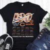 100 year of chicago bears 1920-2020 thanks for the memories signatures shirt