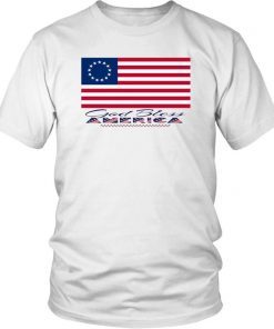1776 Betsy Ross Flag Gift Shirt American Flag Shirt 13 Stars American Flag Shirt God Bless America Graphic Tee- Original American Flag Tee