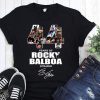 44 years of rocky balboa 1976 2020 signature shirt