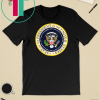 45 Is A Puppet Fake Presidential Seal T-Shirt One Term Donnie Merchandise T-Shirt Charles Leazott’s Anti Trump Funny T-Shirt