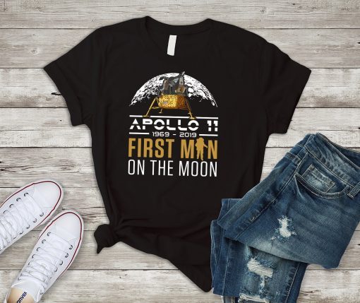 50th Anniversary Apollo 11 Moon Landing 1969 Shirt in Celebration of NASA Lunar Mission