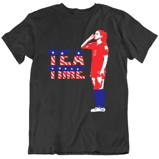 Alex Morgan Tea Time US Women's Soccer Fan v2 T Shirt