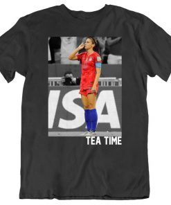 Alex Morgan Tea Time US Women's Soccer Fan v4 T Shirt